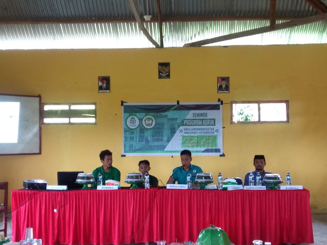 Gambar KKN di Desa Sicini UIN Alauddin Kolaborasi dengan Unismuh dan STIBA